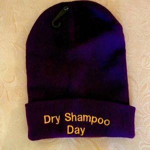 Embroidered beanie